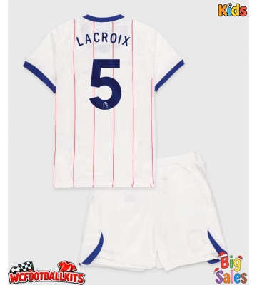 Chelsea Maxence Lacroix #5 Replica Third Stadium Kit for Kids 2026-27 Short Sleeve (+ pants)